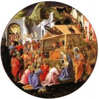 Angelico, Fra - Adoration of the Magi (finished by Fra Filippo Lippi)